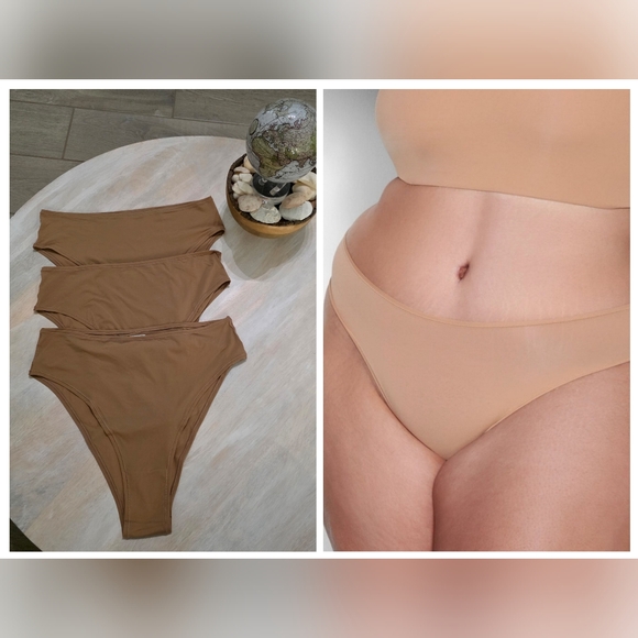3pcs NWOT SKIMS Fits Everybody Cheeky Brief / 4X/OCHRE - Picture 12 of 12